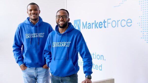 Image Credits: Mesongo Sibuti and Tesh Mbaabu MarketForce co-founders (L-R) / MarketForce