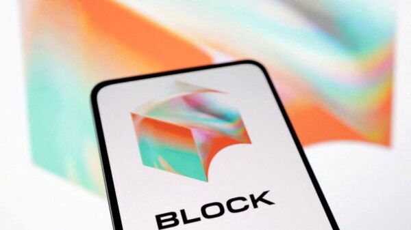 Block Inc logo is seen displayed in this illustration taken, April 10, 2023. REUTERS/Dado Ruvic/Illustration/File Photo