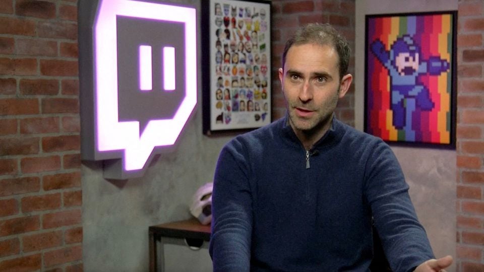 Twitch CEO Emmett Shear speaks in a still image taken from a video interview with Reuters in San Francisco, U.S. which was broadcast in May 2018.via REUTERS/File Photo