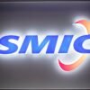 A logo of Semiconductor Manufacturing International Corporation (SMIC) is seen at China International Semiconductor Expo (IC China 2020) following the coronavirus disease (COVID-19) outbreak in Shanghai, China October 14, 2020. REUTERS/Aly Song/File photo