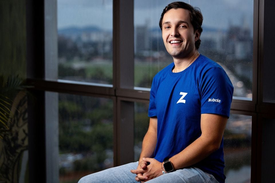 Zubale co-founder and CEO Sebastian Monroy poses for a photo in Sao Paulo, Brazil, in this undated handout picture obtained by Reuters on November 29, 2023. Zubale/Handout via REUTERS